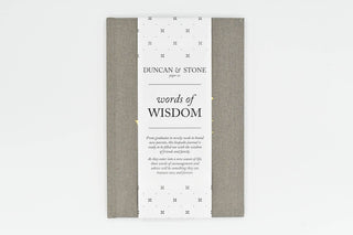 Words of Wisdom Journal for Wedding Guest Book