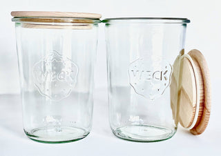 WECK® Mold Jar 850ml with Beechwood Lid