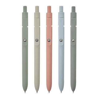 Smooth Retractable Black Ink Gel Pens 0.5mm