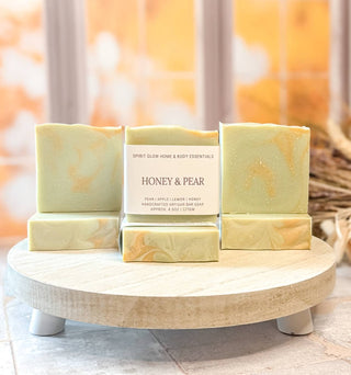 Honey & Pear  - Handcrafted Artisan Soap Bar