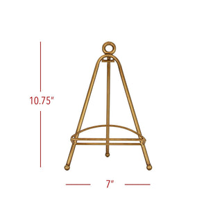 Faye Boho Brass Folding Easel Metal