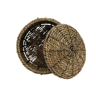 Lina Natural Woven Canister