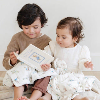 PETER RABBIT™ BAMBOO RAYON MUSLIN/LUSH MINI BLANKETS