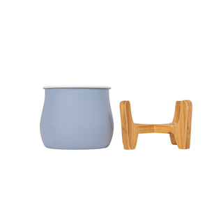 Belle Footed Planter Blue