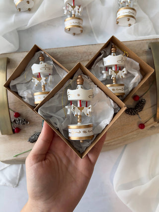 Carousel Ornament, Christmas Tree Ornament, New Year Gifts