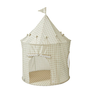 Kids Play Tent Castle with Recycled Fabric - Prints