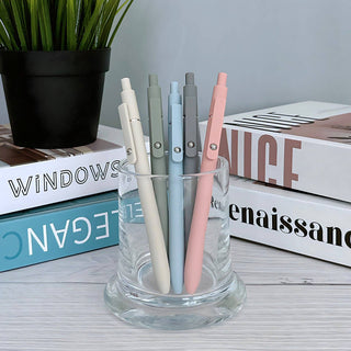 Smooth Retractable Black Ink Gel Pens 0.5mm