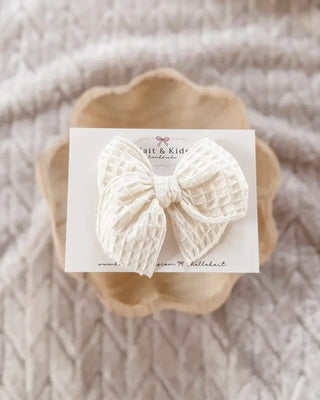 White waffle *plaid*