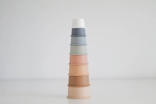 The Saturday Baby Silicone Stacking Cups