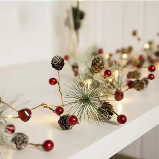 Christmas Garland, 6ft Led Light Holiday Garland