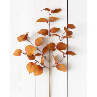 Pick - Cinnamon and Burgundy Fall Leaves